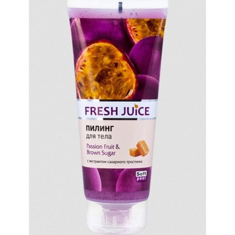 Body Peeling Shower Scrub Passion Fruit & Brown Sugar 200ml
