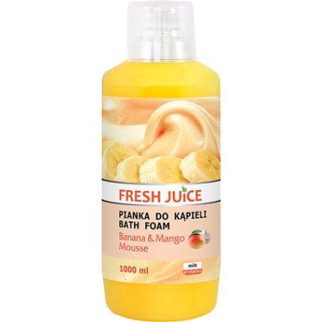 Fresh Juice Banana And Mango Bath Foam 1000 Ml