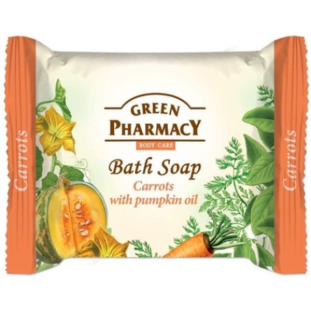Green Pharmacy Bath Soap Bar Carrots With Pumpkin Oil 100g
