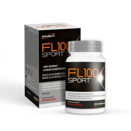 EthicSport FL100 Sport for Reinforcing the Function of the Intestinal Mucosa 180 Capsules