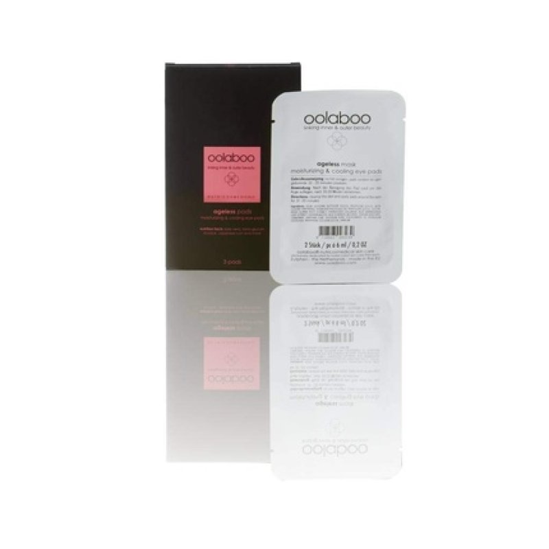 Oolaboo Ageless Moisturizing and Cooling Eye Pads