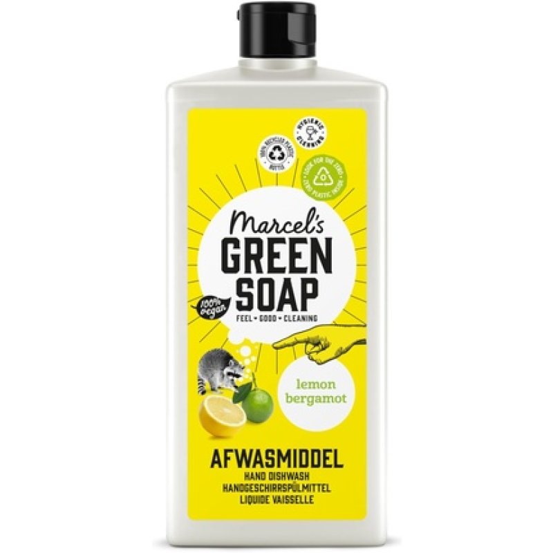 Marcel's Green Soap Washing Up Liquid Lemon & Bergamot