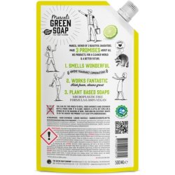 Marcel's Green Soap Washing Up Liquid Lemon & Bergamot Refill - Dishwashing