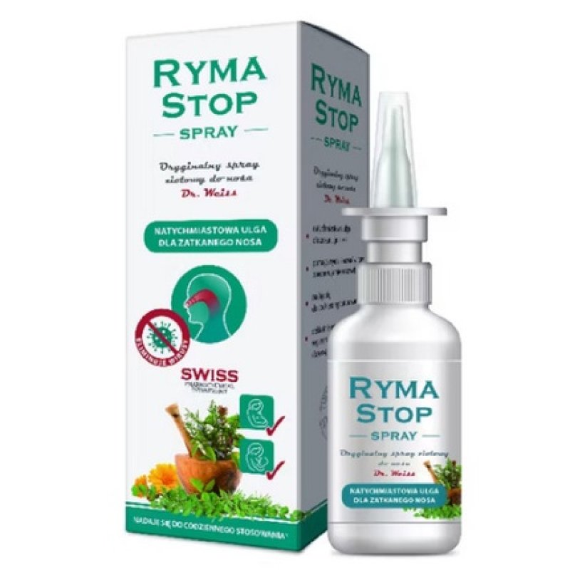 Rymastop Nasal Spray 30ml Cold Sinus Herbal Extracts