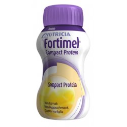 Nutricia Fortimel Compact Protein Supplement Vanilla 4 x 125ml - Pack of 4