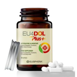 Eu4dol Plus Joint Pain, Arthritis and Osteoarthritis Supplement 30 Capsules