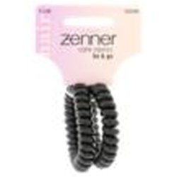 Zenner Hair Elastic Black Cable - 2 Pieces