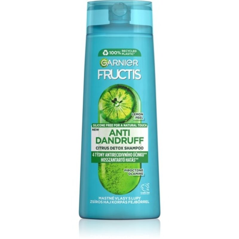 Fructis Antidandruff Citrus Detox Shampoo - 250ml