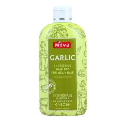 Energizing Garlic Shampoo for Weak Hair