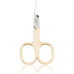 Titania Solingen Gold Plated Nail Scissors with Satin Finish 27g