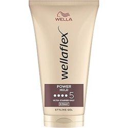 Wella Wellaflex Power Hold Hair Gel For Women - 150 Ml, Ultra Strong Hold For Up To 24 Hours
