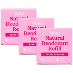 Wild Refill Deodorant Block Cherry Blossom 40g