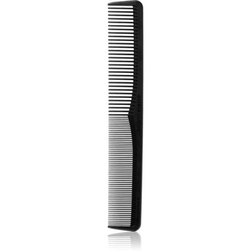 Olivia Garden Black Label Carbon Small Hair Comb - 18 cm, 1 piece