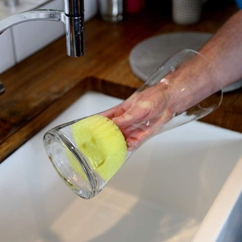 Scrub Daddy Original Yellow Scrub Sponge Face Shape Cleaning Sponge Scratch-Free Kitchen Sponge Eraser Sponge Dirt