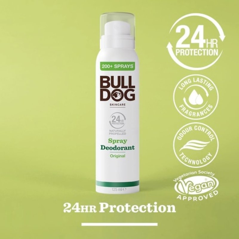Bulldog Original Spray Deodorant for Men - Natural Skincare