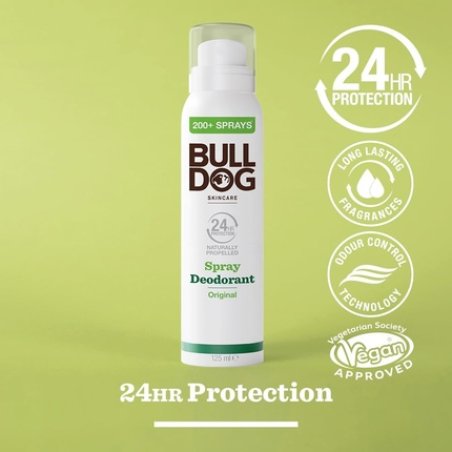 Bulldog Original Spray Deodorant for Men - Natural Skincare