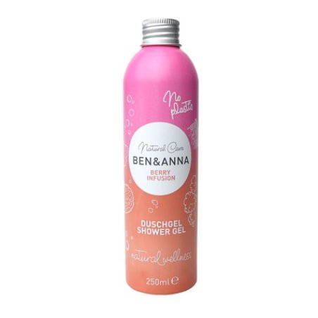 Ben & Anna Shower Gel Berry - Natural Vegan Cosmetics
