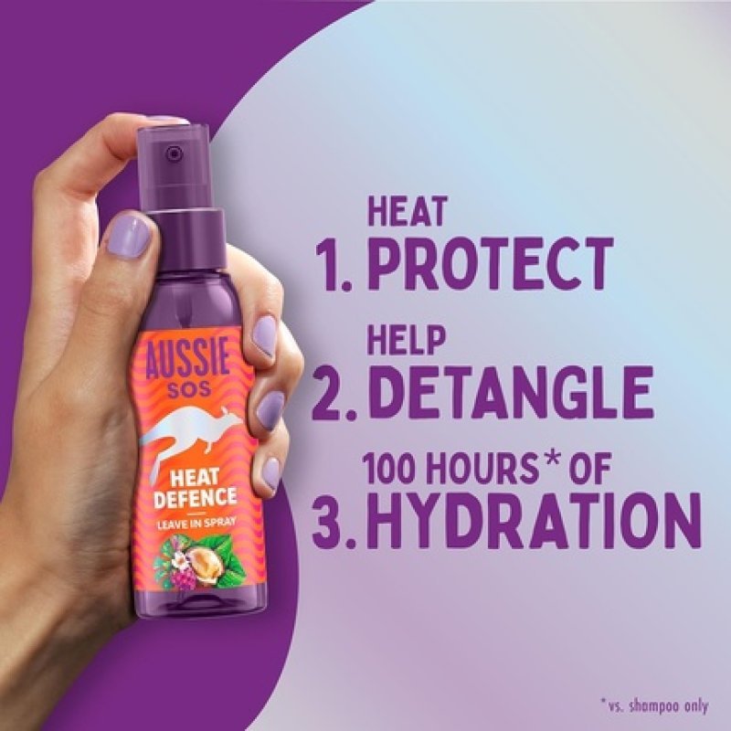 Aussie SOS Heat Defence Leave-In Spray 100ml