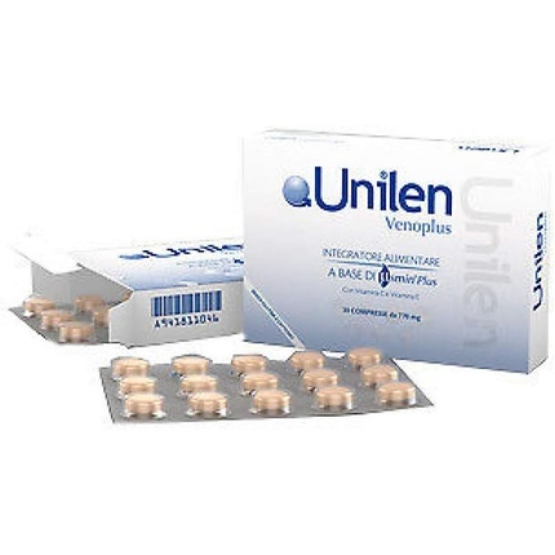 Uniderm Farmaceutici Food Supplement Unilen Venoplus 30 Tablets