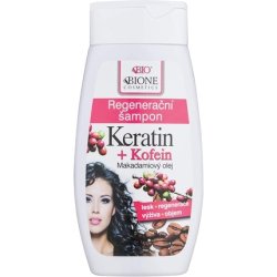 Bione 100% Organic Keratin and Caffeine and Macadamia Oil Shampoo for Women