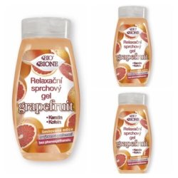 Bio Grapefruit Shower Gel with Caffeine and Keratin
