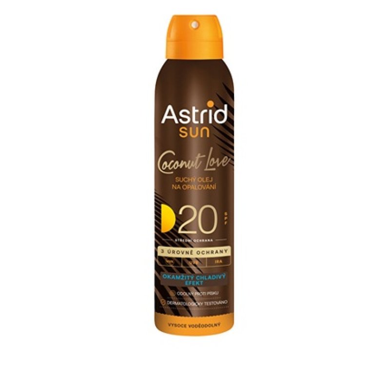 Dry Sunscreen Oil SPF 20 Sun 150 ml