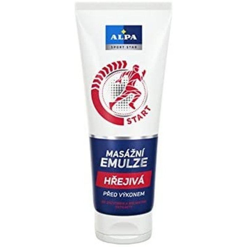 ALPA Warming Emulsion Massage with Ginger and Herbal Extracts 210ml