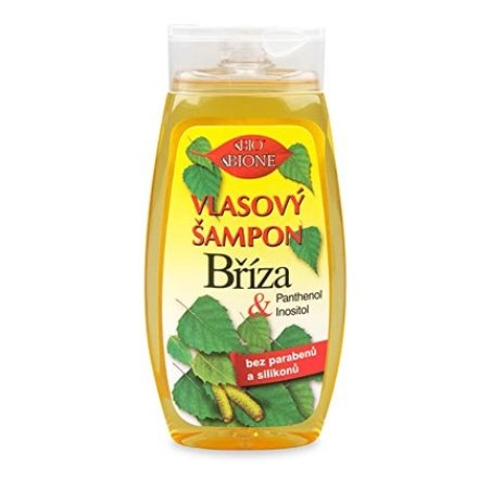 Bione 100% Organic Vegan Birch Shampoo without Mineral Oil, Silicones, Parabens, SLS!