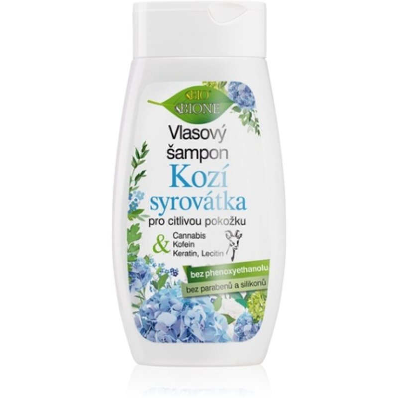 Bione Cosmetics Kozi Syrovatka Shampoo Delicato per Pelli Sensibili 260 ml - Suitable for Sensitive Skin