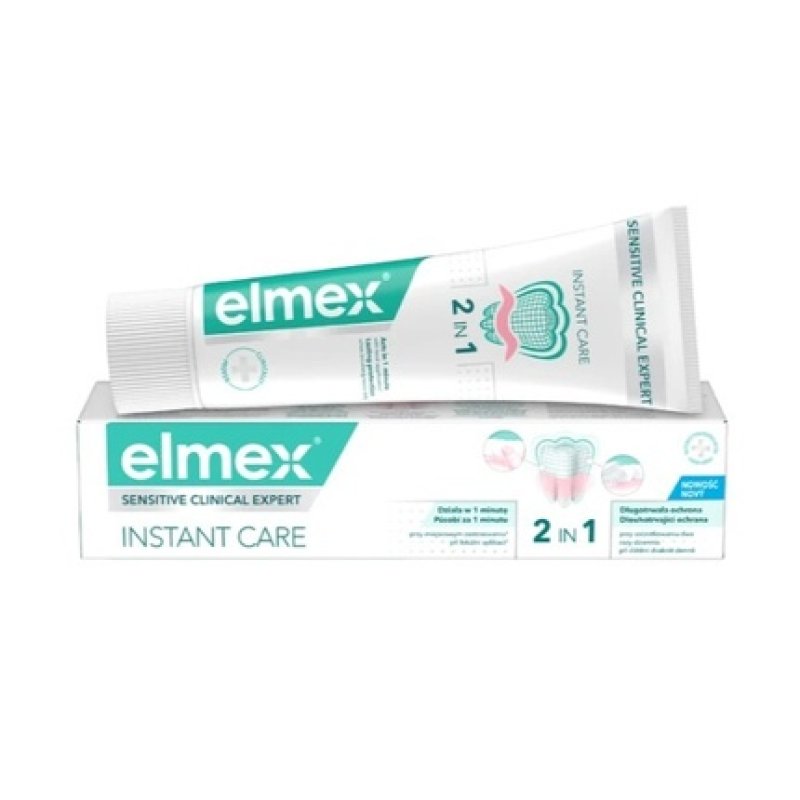 Elmex Sensitive Clinical Expert Instant Care Toothpaste 75 Ml