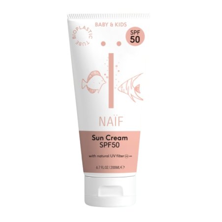 NAÏF Sunscreen Cream For Baby & Kids SPF50