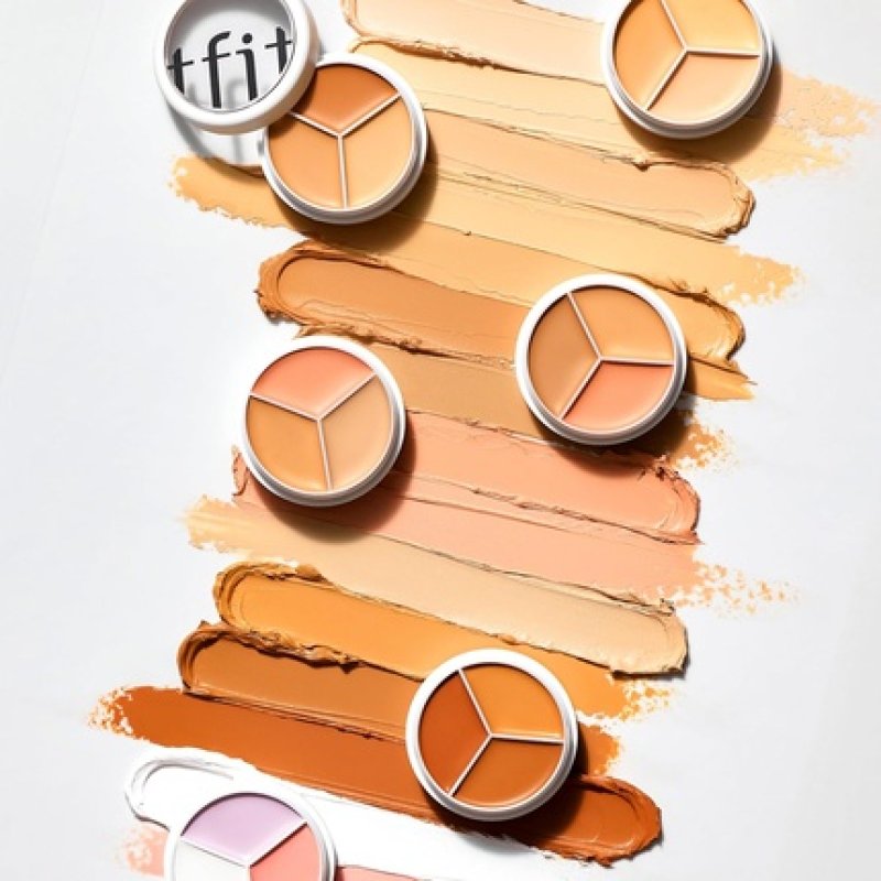 Tfit Cover Up Pro Concealer Palette 3-in-1 Full Coverage Color Correcting