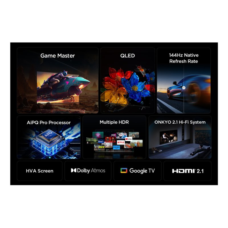 TCL P8K 55P8K 55" 4K QLED HDR Smart TV