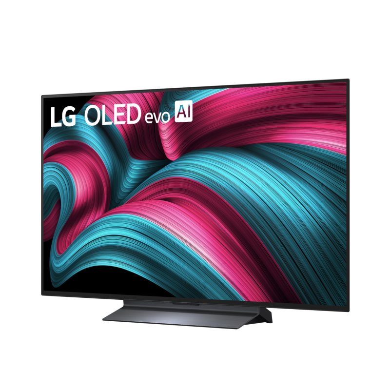 LG OLED evo AI OLED48C56LB 121.9 cm (48") 4K Ultra HD Smart TV Wi-Fi Black