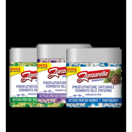 Zanzarella Natural Anti-Mosquito Perfumers in Pearls Essence of Pine 170g