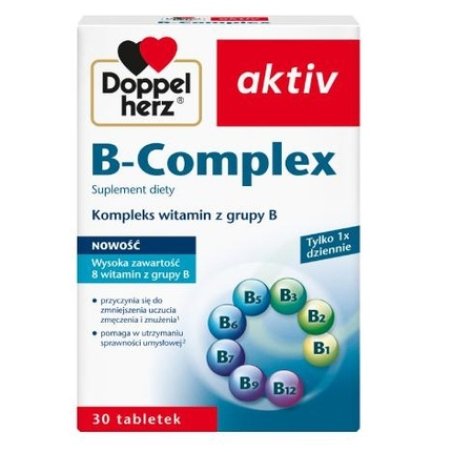 Doppelherz Activ B-Complex Tablets - 30 Count