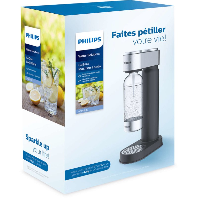Philips ADD4902BK/10 carbonateur Plastique Noir