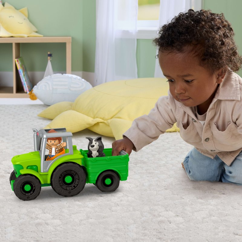 Fisher-Price - Little People Push & Play Tractor (JGX12)