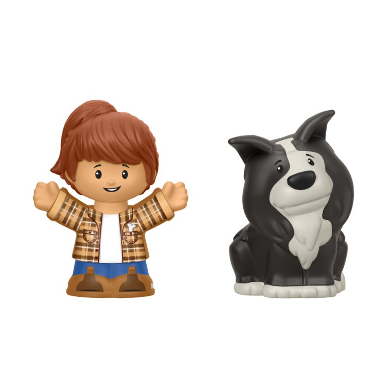 Fisher-Price Little People Fisher-Price- -Tracteur à pousser-Véhicule musical