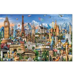 Educa - Miniature 1000 Symbols Of Europe (80-20248)