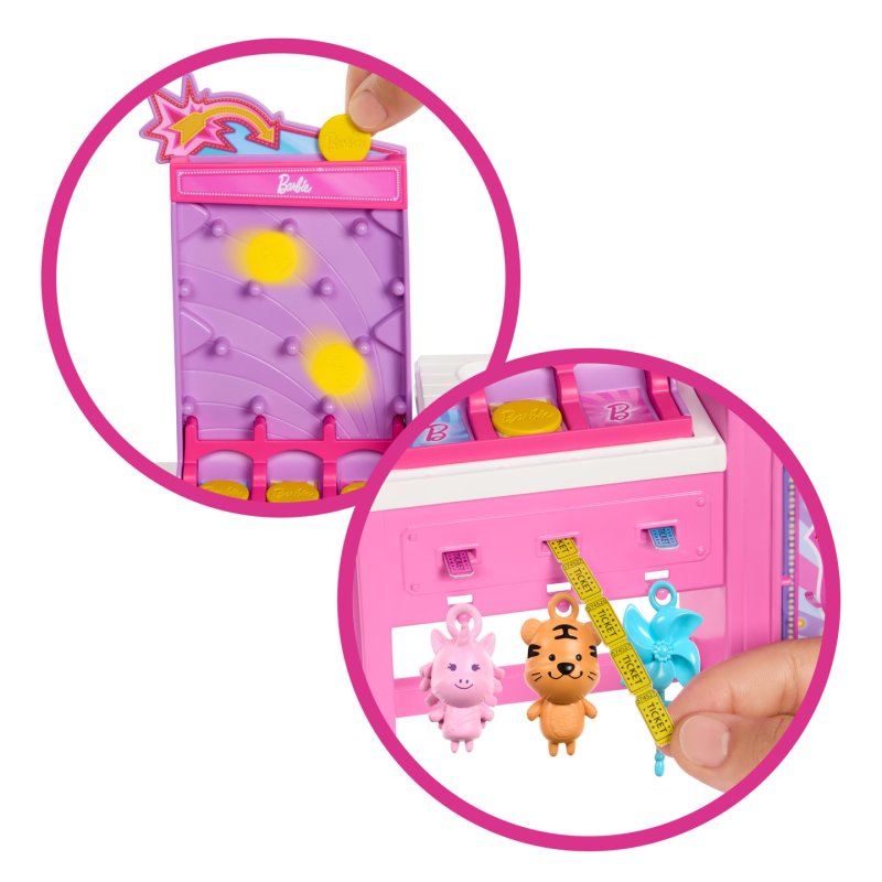 Barbie - Mysteries Cotton Candy & Games Playset (JFV67)
