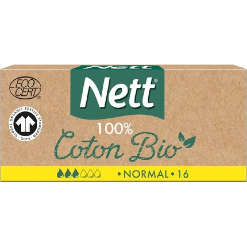 Nett Standard Digital Stamps Organic Box 16 Pieces