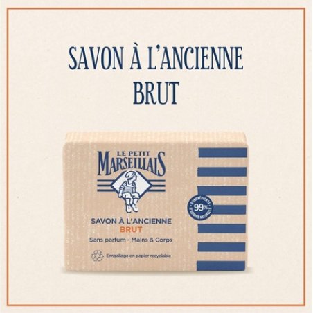 Le Petit Marseillais Kraft Brut Soap 300g