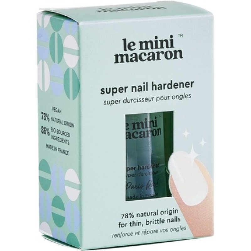 Le Mini Macaron Paris Roc 3-In-1 Hardener Nail Care - Treats and Moisturizes