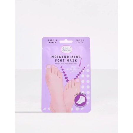 Le Mini Macaron Lavender Foot Care Mask Moisturising Socks