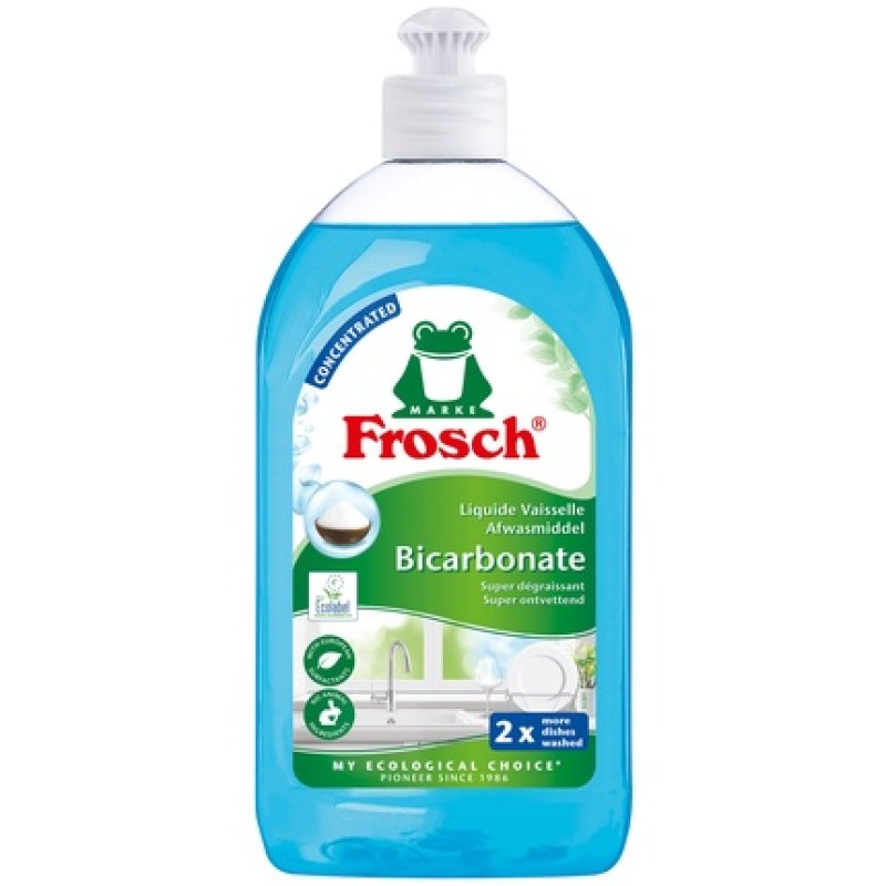 Frosch Dishwashing Liquid Bicarbonate - Effective And Eco-Friendly Cleaning