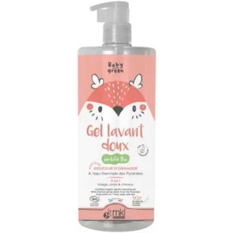 Mkl Green Nature Baby Green Organic Gentle Cleansing Gel 1L