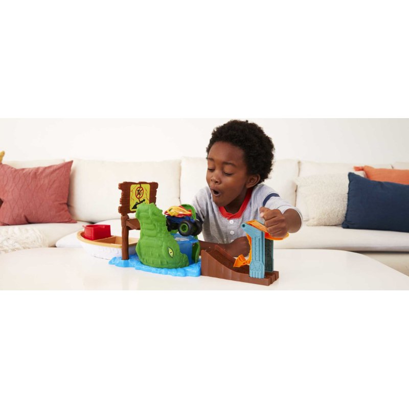 HOT WHEELS - Monster Trucks Swamp Chomp Playset (HGV14)