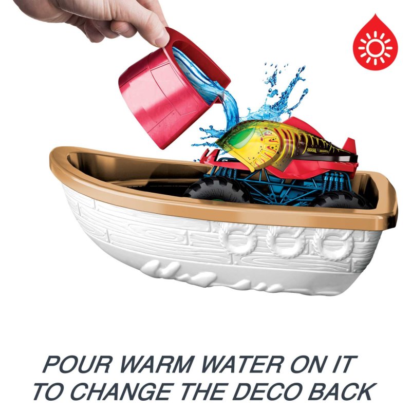 HOT WHEELS - Monster Trucks Swamp Chomp Playset (HGV14)