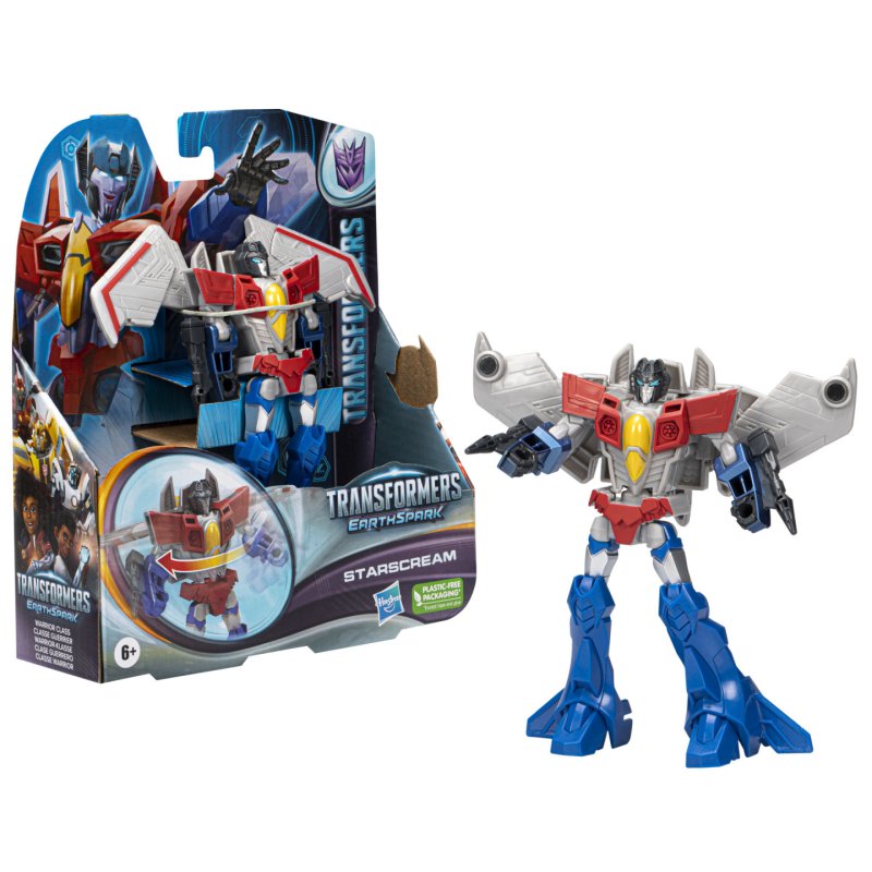 Transformers - Earthspark Warrior Class Starscream (F6728)